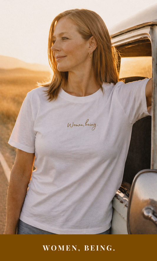 Tee 01 - Women, being.